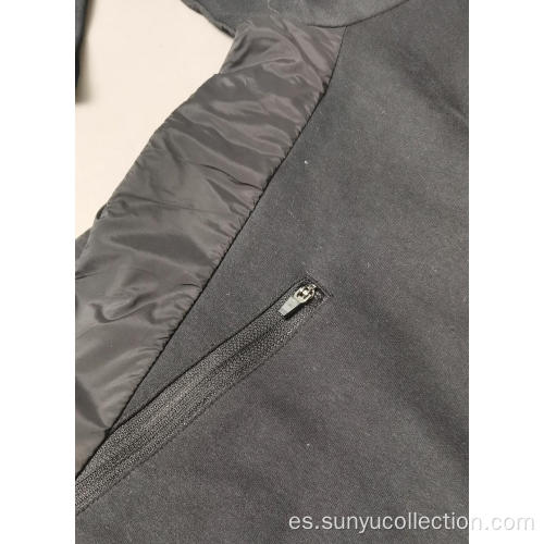 Sudadera portátil de los hombres sin capucha.